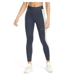 Puma Blue and Cream Leggings Athletic Style